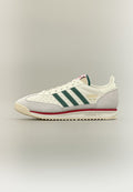 adidas Originals SL 72 RS UNISEX - Trainers - off white/collegiate green/crystal white