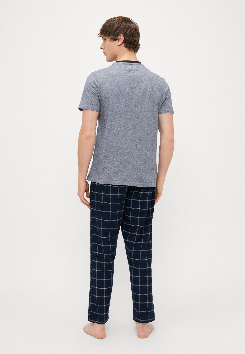 Pier One FINE STRIPE JERSEY NIGHTWEAR SET