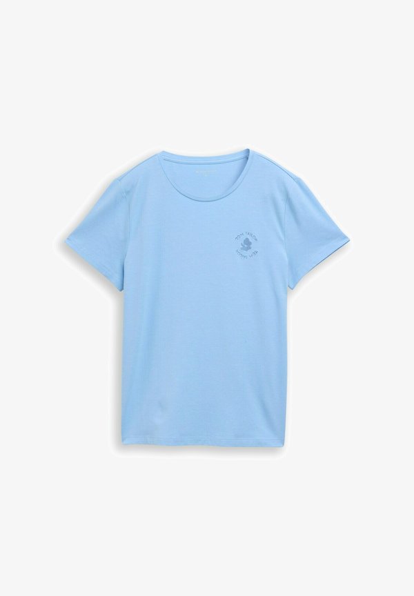 TOM TAILOR Basic T-shirt - light fjord blue
