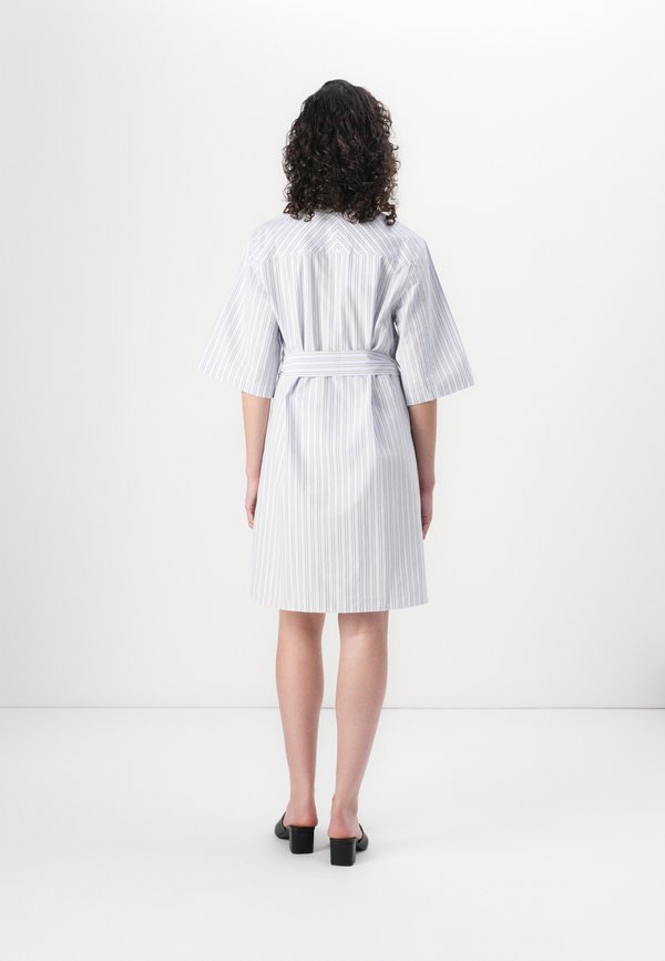 Selected SLFELLEN STRIPED BOXY SHIRT DRESS