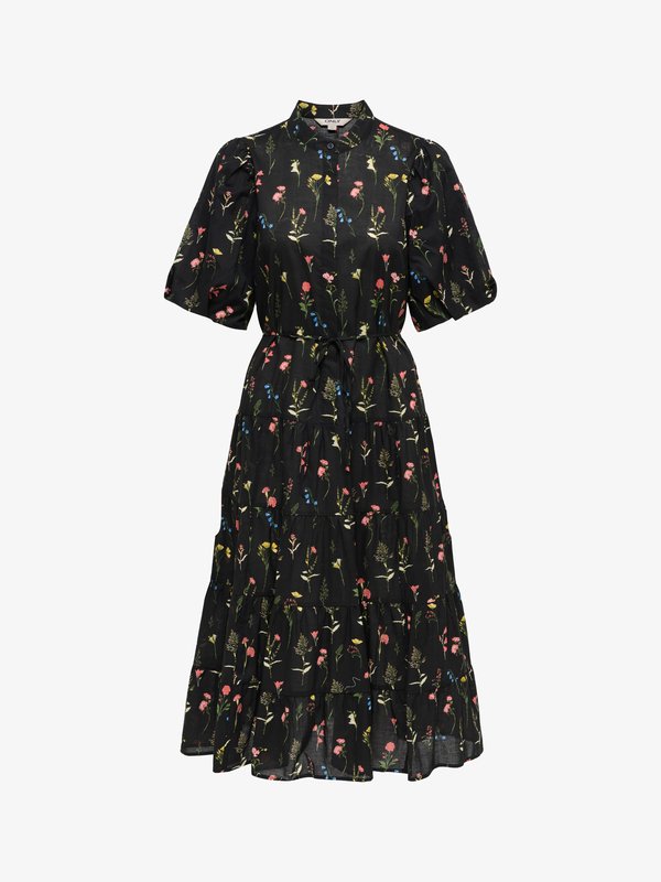 ONLY ONLELMA Long - Shirt dress - black