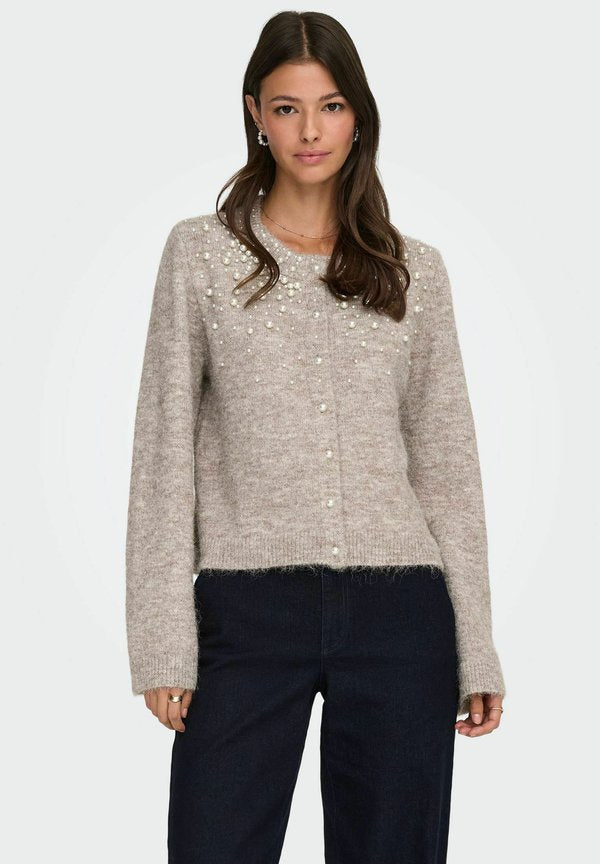 ONLY ONLMIGGIE - Cardigan - malt ball