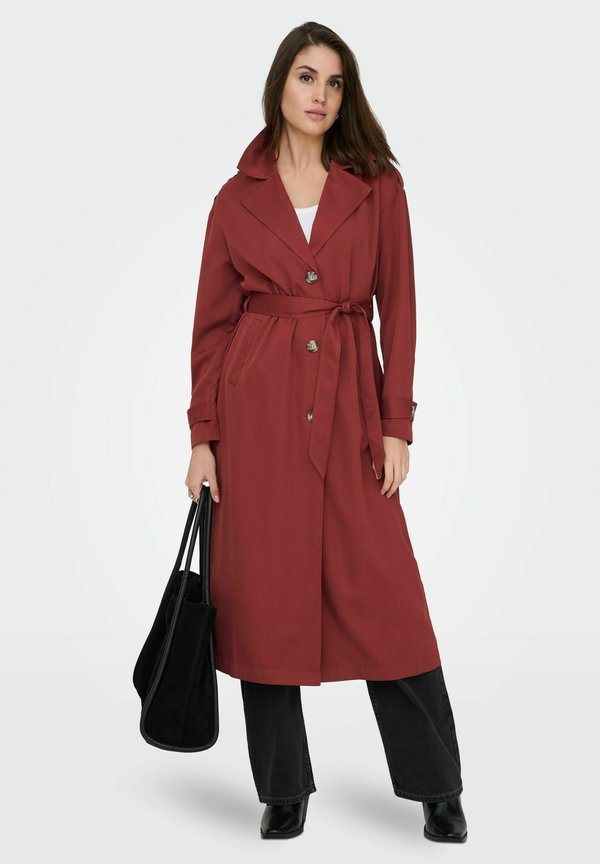 ONLY ONLLINE - Trenchcoat - spiced apple