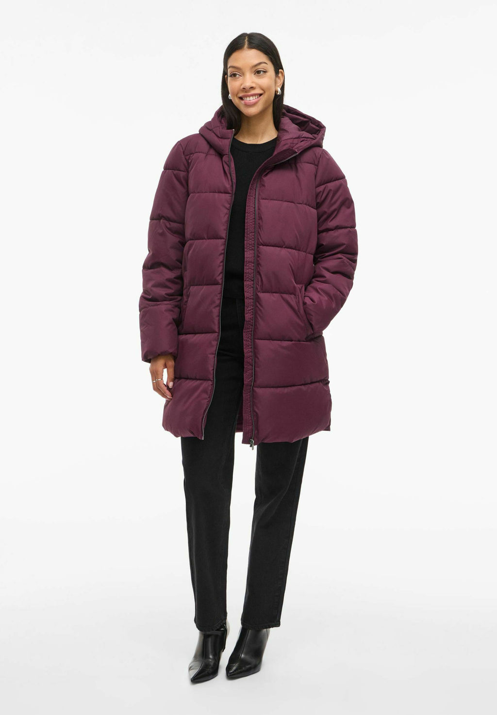 VILA Puffer VIKARLA Hooded