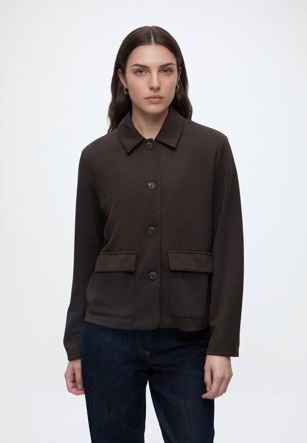 Vero Moda VMBELLIS JACKET NOOS - Summer jacket - chocolate torte