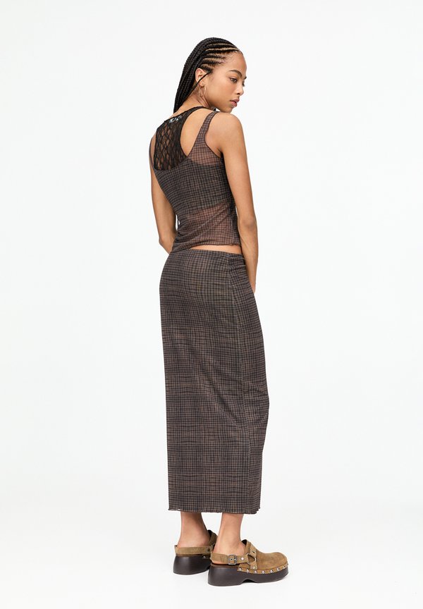 PULL&BEAR CHECK LACE