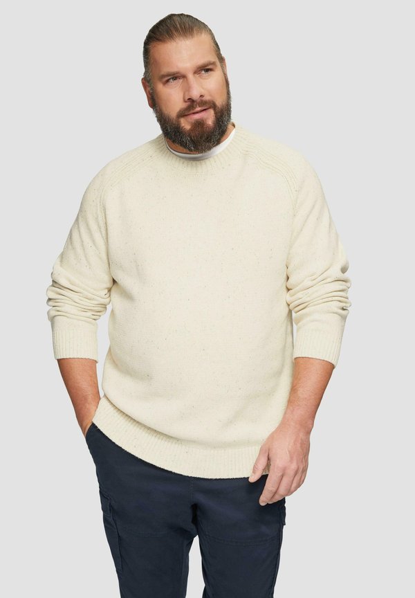 s.Oliver CREW-NECK - Jumper - ecru