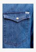 Jack & Jones Denim Slim Fit - Shirt - blue denim