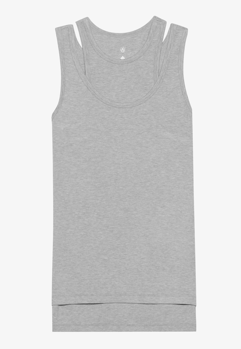 Even&Odd active DOUBLE LAYER FINE RIB SLEEVELESS TOP