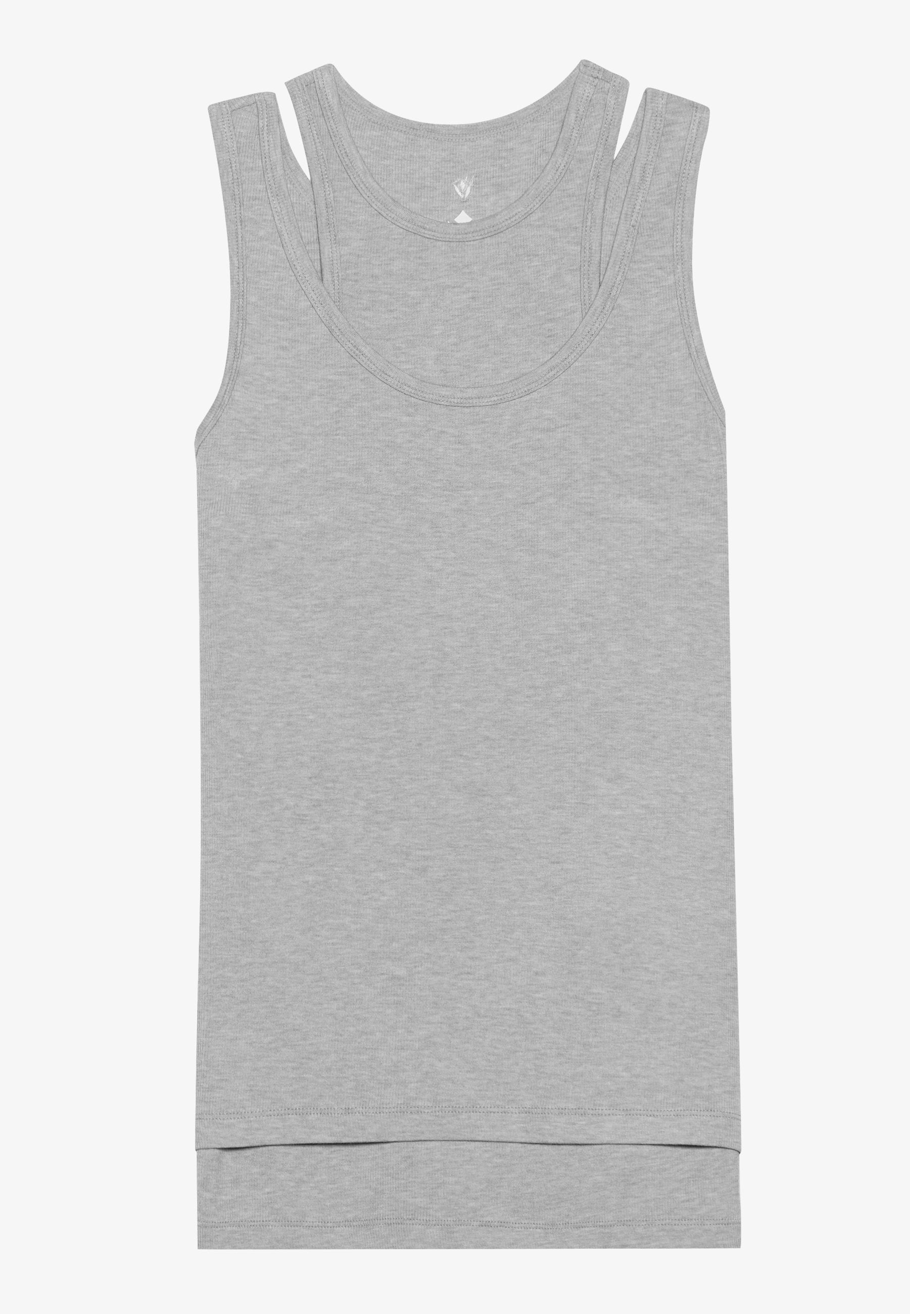 Even&Odd active DOUBLE LAYER FINE RIB SLEEVELESS TOP