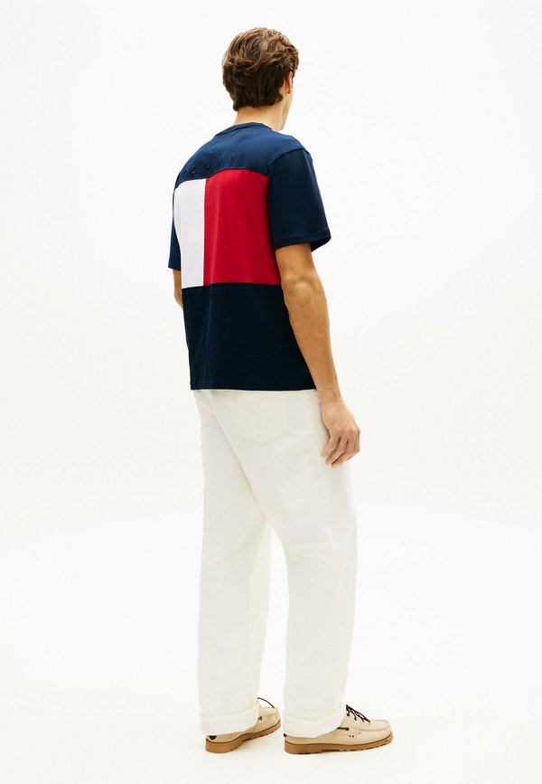 Tommy Hilfiger Print T-shirt - carbon navy