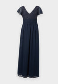 VILA VIETERA V NECK ANKLE DRESS