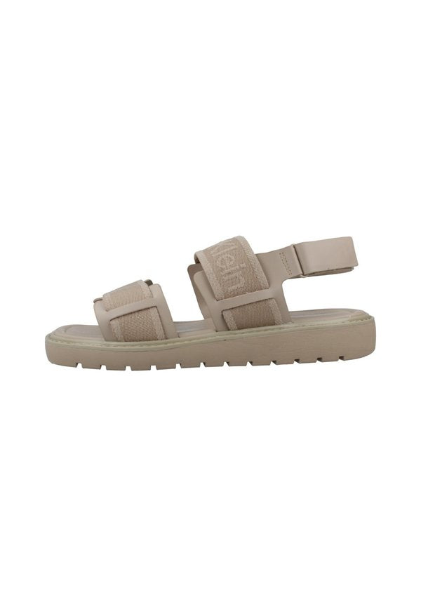 Calvin Klein SQ MOLDED SANDAL WEBB BEIGE 36