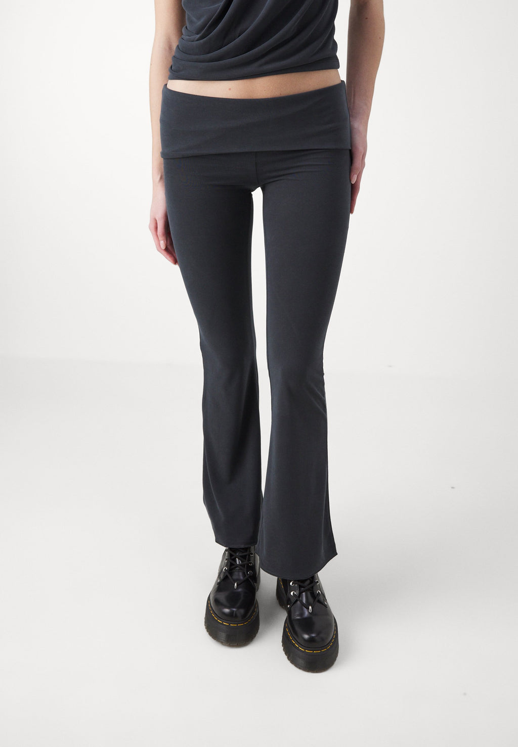 Jaded London FOLD OVER WAISTBAND TROUSERS