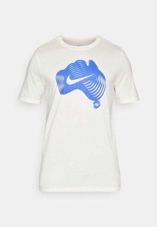 Nike Performance NIKECOURT TEE OPEN - Sports T-shirt - sail/sapphire