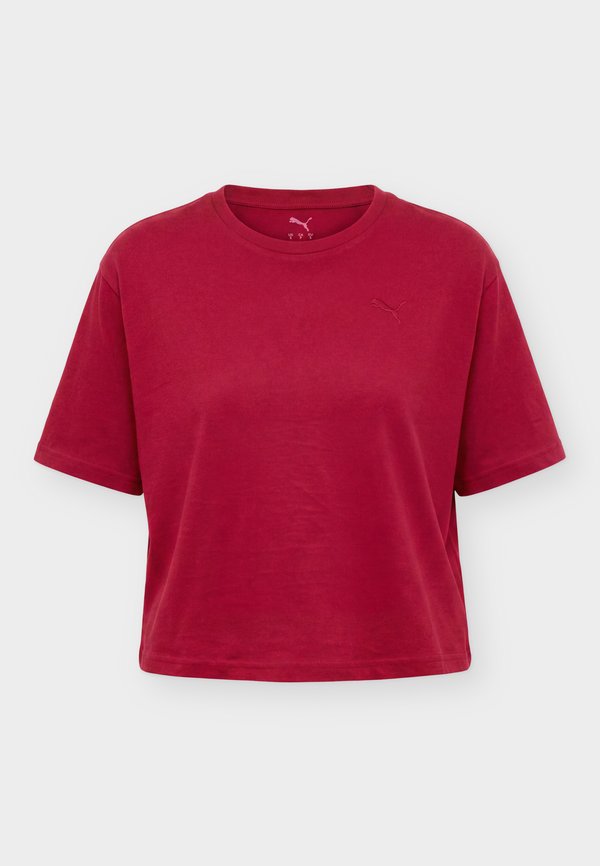 Puma CLASS RELAXED GRAPHIC TEE - Print T-shirt - garnet glow