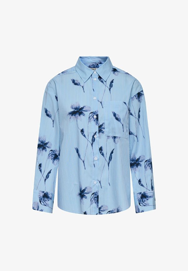 ONLY ONLNANO - Button-down blouse - bright white