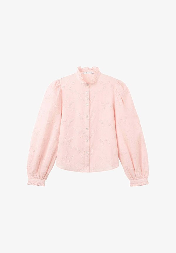 Mango ADULT - Button-down blouse - pink