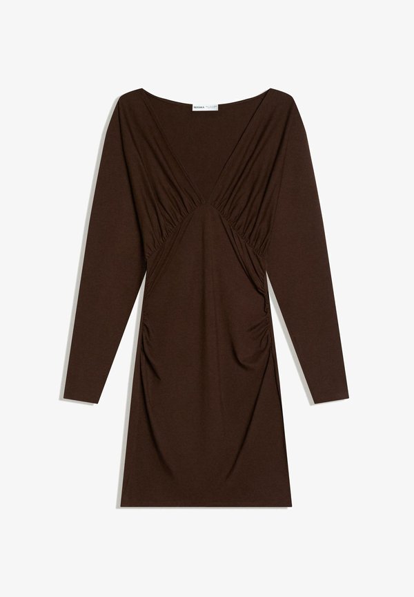 Bershka Shift dress - brown