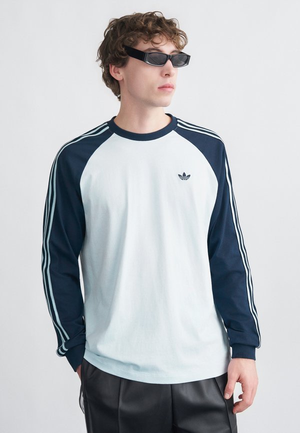 adidas Originals Long sleeved top - crystal sky/night indigo