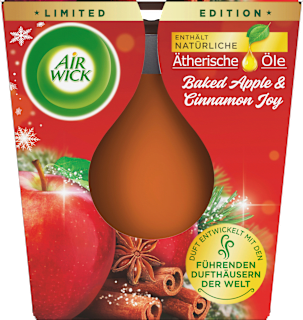 Duftkerze im Glas Baked Apple & Cinnamon Joy 105g AIR WICK