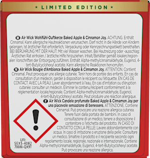 Duftkerze im Glas Baked Apple & Cinnamon Joy 105g AIR WICK