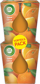 Duftkerze im Glas Citrus (2x105 g) AIR WICK