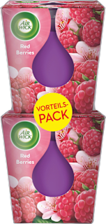 Duftkerze im Glas Raspberry Rose Splash (2x105 g) AIR WICK