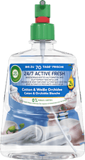 Lufterfrischer Active Fresh Cotton & Weiße Orchidee Nachfüllpack AIR WICK