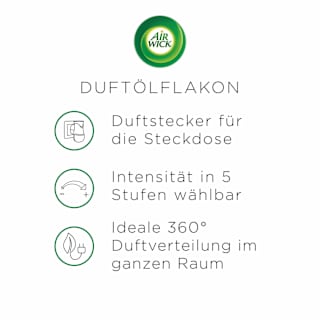 Lufterfrischer Duftstecker Eukalyptus & Zedernholz Nachfüllpack AIR WICK
