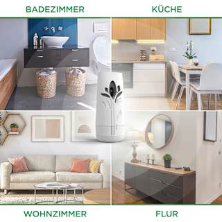 Lufterfrischer Freshmatic Duo Cotton & weißer Flieder Nachfüllpack (2x250 ml)  AIR WICK