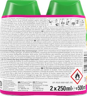 Lufterfrischer Freshmatic Sommervergnügen Nachfüllpack (2x250 ml) AIR WICK