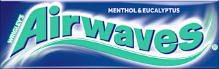Kaugummi, Menthol & Eukalyptus, zuckerfrei Airwaves