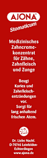 Zahnpasta Konzentrat fluoridfrei AJONA