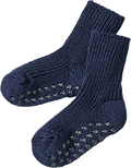 ABS Socken aus Bio-Wolle, blau, Gr. 19/22 ALANA