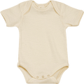Baby Body, Gr. 74/80, in Bio-Wolle und Seide, natur ALANA