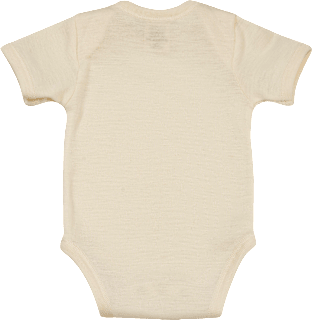 Baby Body, Gr. 74/80, in Bio-Wolle und Seide, natur ALANA