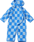Badeoverall mit Karo-Muster, blau + weiß, Gr. 86/92 ALANA
