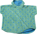 Badeponcho mit Punkten, grün, Gr. 1, ca. 5 - 7 Jahre ALANA