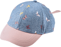 Basecap mit Schmetterlings-Muster, blau + rosa, Gr. 52/53 ALANA