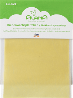 Bienenwachsplatten ALANA
