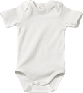 Body Kurzarm, weiß, Gr. 62/68 ALANA
