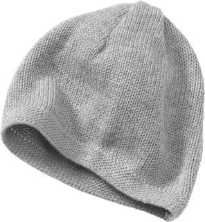Erstlingsmütze, grau, Gr. 40/41 ALANA