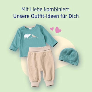 Erstlingsmütze, petrol, Gr. 38/39 ALANA
