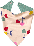 Halstuch Pro Climate mit Kirschen-Muster, beige ALANA