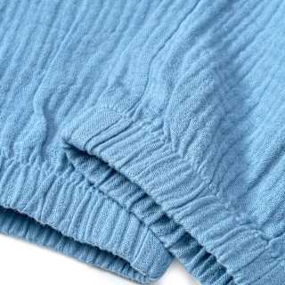 Hose aus Musselin mit Kordel, blau, Gr. 116 ALANA