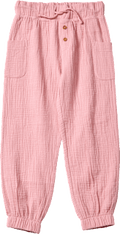 Hose aus Musselin, rosa, Gr. 104 ALANA