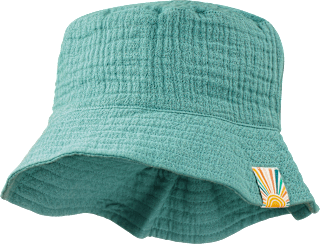 Hut aus Musselin, blau, Gr. 54/55 ALANA