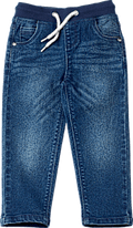 Jeans mit Stretch, Kordel & geradem Schnitt, blau, Gr. 110 ALANA