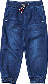 Jeans mit Stretch & weitem Schnitt, blau, Gr. 110 ALANA